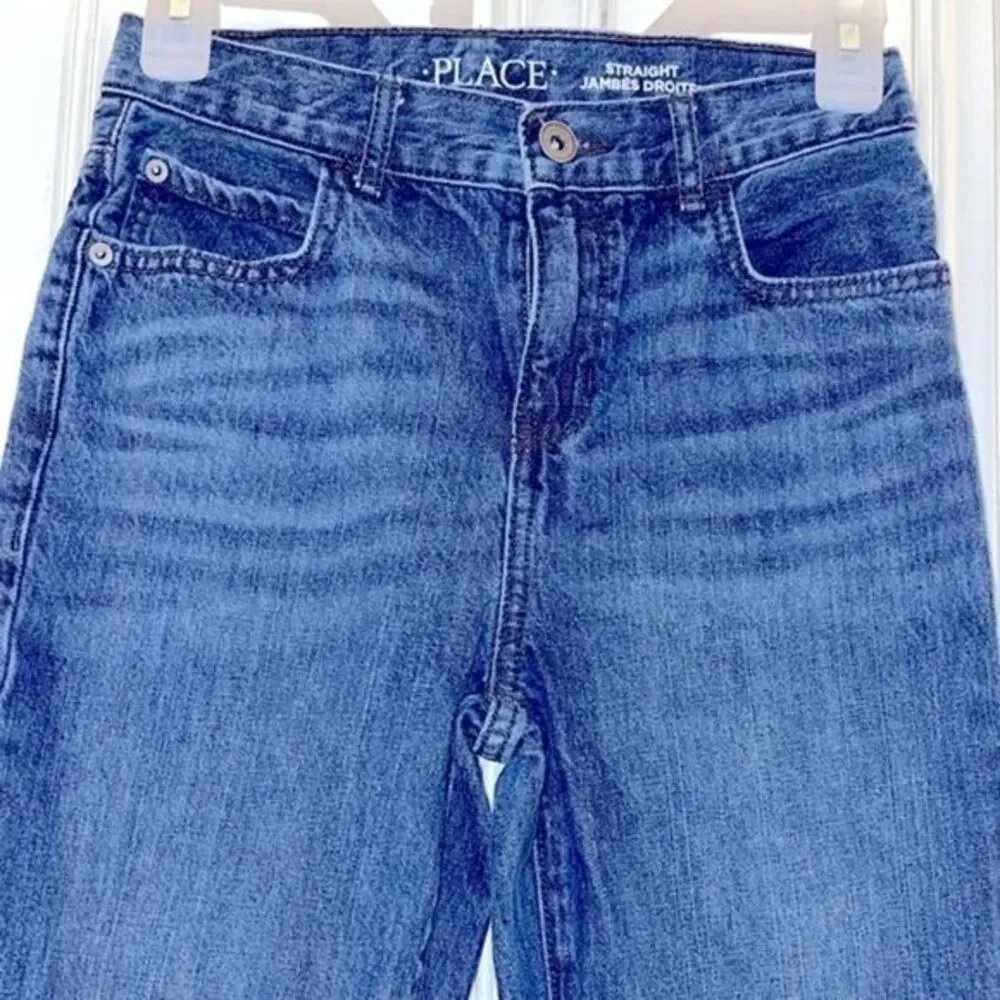 Children’s Place Boys Straight Jeans Size 14‎ Slim